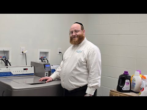 Behind the Scenes: Yoily Lefkowitz Unveils the New Laundry Room Setup at Lakewood Yeshiva