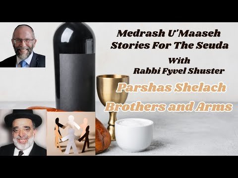 Stories for the Seuda – Parshas Shelach – Brothers & Arms