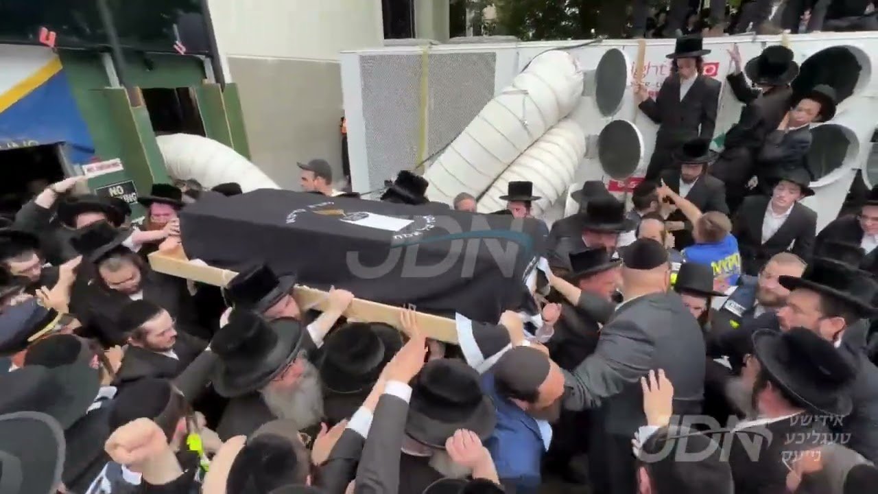 levaya of Kosov Rebbe