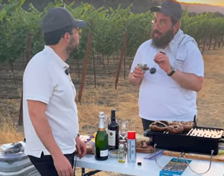 Napa + Steak Burritos at Herzog Ridge with Yossi Herzog & Moishe Mayer