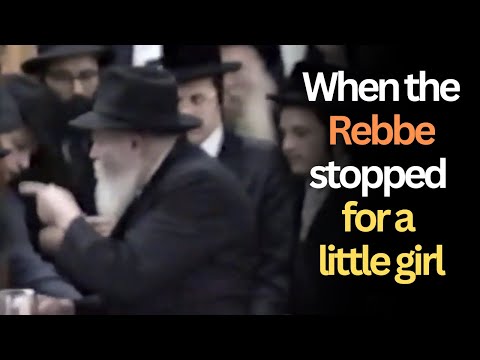 The Story of the Lubavitcher Rebbe & The Little Girl