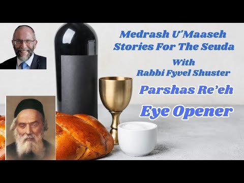 Stories For The Seuda – Parshas Re’eh – Eye Opener