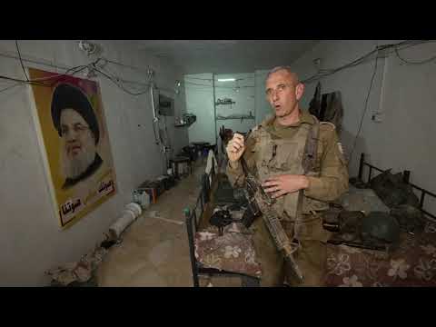 In an Underground Hezbollah Compound with IDF Spokesperson Daniel Hagari