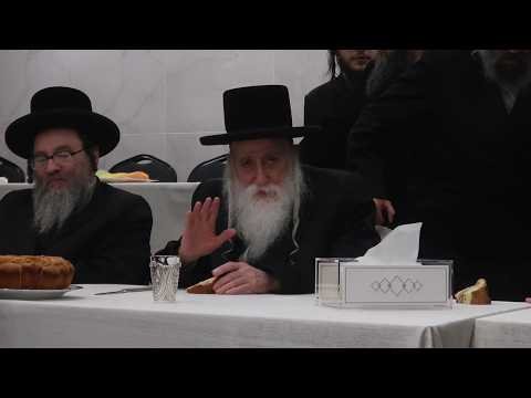 האדמו”ר מחנובקא בעלזא ביים חנוכת הבית פאר ביהמ”ד החדש קהל חסידי בעלזא און ווימסב”ג