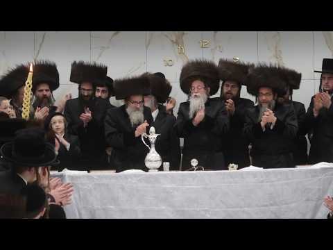 האחים אדמורי”ם מ’סקולען ביי של”ס, נאכן שבת עליה לתורה וחנוכת הבית לביהמ”ד החדש סקולען ווימסב”ג