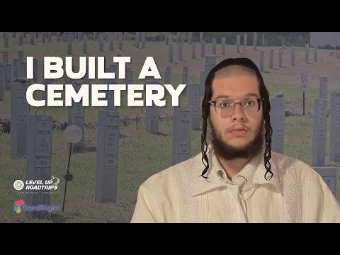 At Chesed Shel Emes Beis Hachaim קידוש בית החיים Ceremony in Woodridge, NY