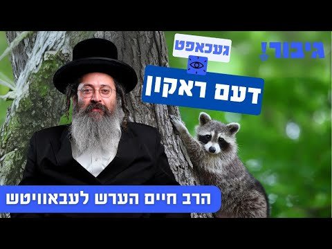 געכאפט דעם ראקון | הרב חיים הערש לעבאוויטש