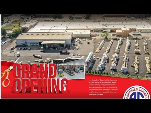 Grand Opening! BC Certified Lumber Lakewood – a Huge Showroom for All Your Construction & Sukkos Needs