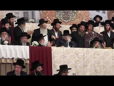 Kabolas Ponim for the Satmar Rebbe in Yerushalayim
