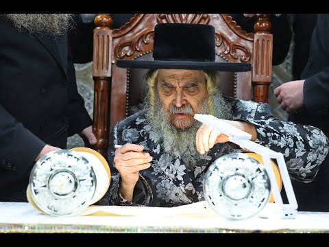 Hachnusas Sefer Torah to Satmar Beth Shemesh With the Satmar Rebbe, Reb Ahron