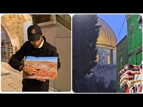 At the ‘הכותל הקטן’ — the Closest Accessible Place to the Makom Hamikdash, Located in הרובע הערבי