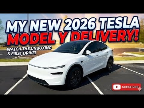 My 2026 Tesla Model Y Delivery
