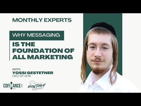 Your Marketing Isn’t Working Because Your Message Is Broken | Marketing Ep. 1 (Yossi Gestetner)