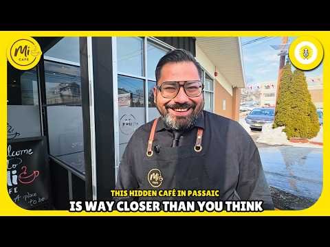 Inside MI Cafe in Passaic, NJ