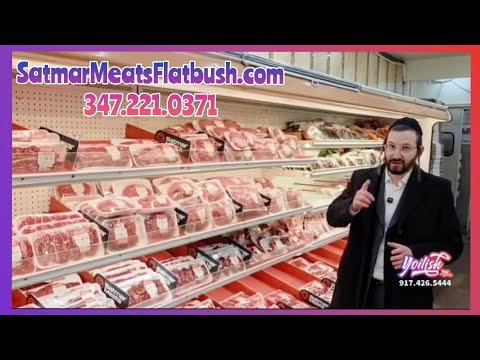 Kosher for Pesach Before Purim! – Inside Satmar Meats Flatbush 🥩