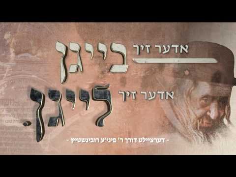אדער זיך בייגן אדער זיך לייגן – ר’ פיני’ע רובינשטיין