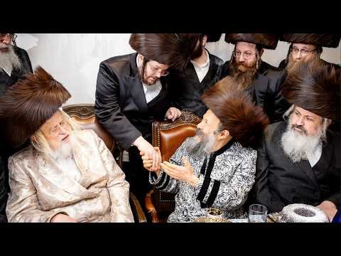 Sheva Brachos at the Home of the Munkatch Rebbe Shlit”a Honoring Reb Moshe Margaretten of Tzedek Association