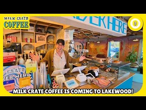 a visit at Milk Crate Coffee in Lakewood
