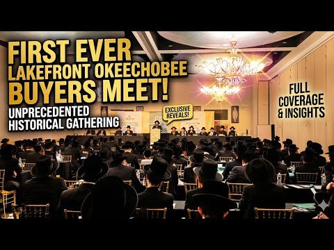 The First Group of Lakefront Okeechobee Buyers Met for the First Time and Heard the Latest Updates