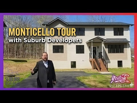 Yoilish Tours Monticello’s New Project With Meilech Weber | Shul, Shopping Center & Dream Home