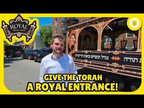 Every Sefer Torah Deserves a Royal Entrance – Royal Torah Truck