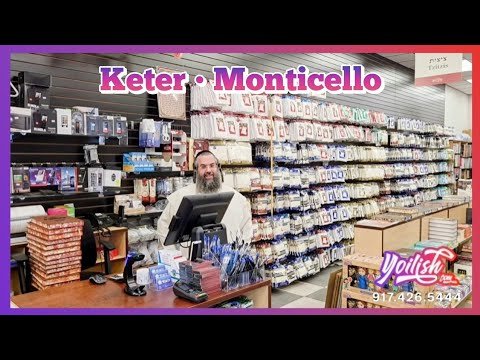 Yoilish Explores Keter Catskills Store: Massive Tzitzis, Seforim & Book Selection