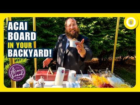 The Acai Board, We Bring the Açaí Bar to You!