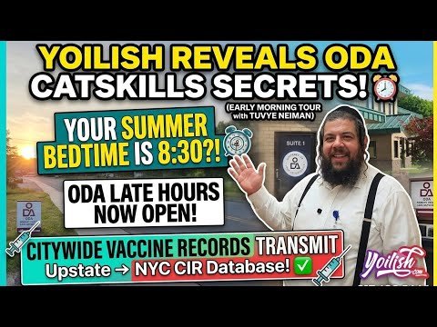 The Secret Behind Oda’s Amazing Catskills Service! (early Morning Tour With Tuvye Neiman) 🏥