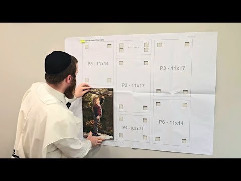 This Genius Idea Makes Creating a Beautiful Photo Wall so Easy, Even Your 8-year-old Can Do It!