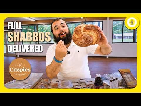 A Full Shabbos, Delivered to Your Door – Crispies Delicatessen