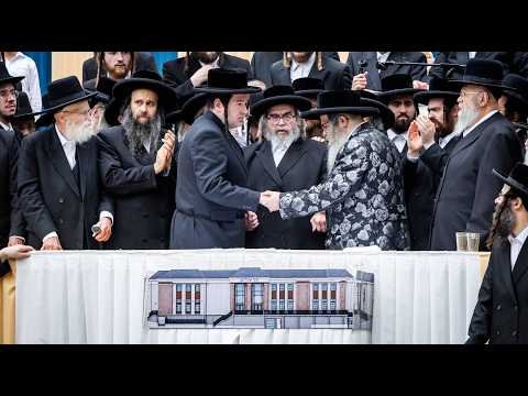 Drone: Hanachas Even Hapina for New Building at Satmar Boys Camp – Kerhonkson, Ny – 2026