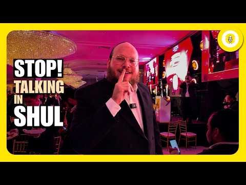 Live at the “stop the Talking in Shul” Event – the Perlowitz Show