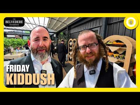 NEW: Friday Kiddush at Belvedere Steakhouse!