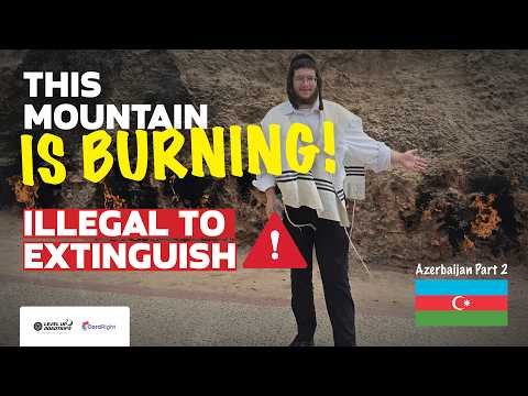 Can You Believe This Mountain Has Been Burning for Centuries?? 😱 | Yiddish